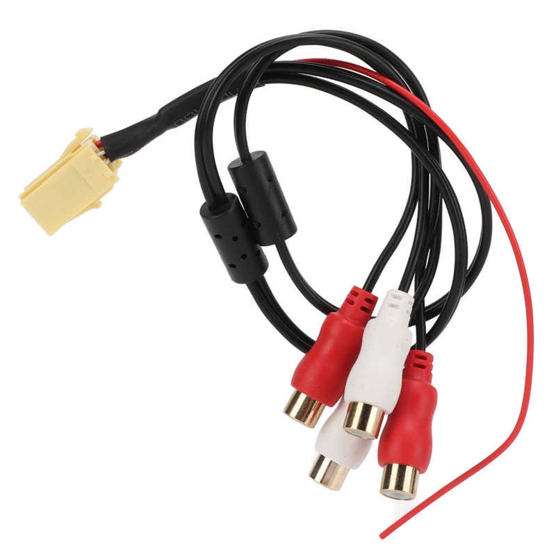 Audio Cable Wide Compatibility RCA Line for Vehicle