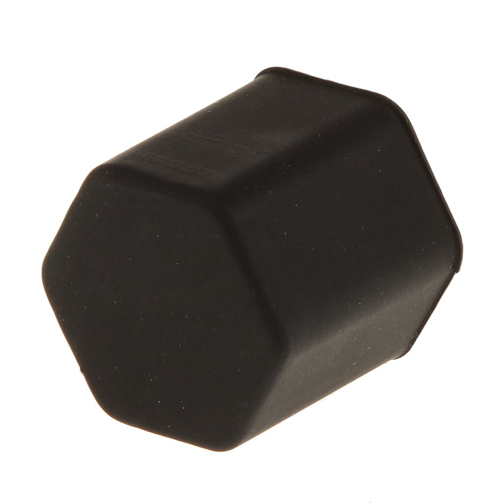 Pak Van 20 Auto Wiel Band Schroef Beschermen Bolt Cover Moer Cap Lug 17 Mm Zwart