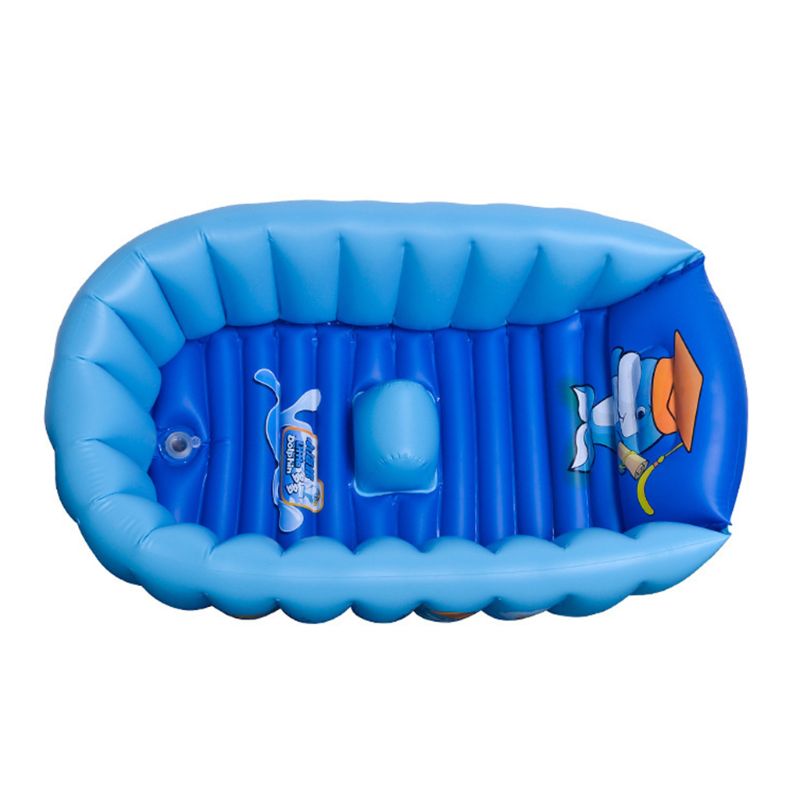 Baby Inflatable Bath Tub Newborn Swimming Pool Portable Infant Shower Bathtub