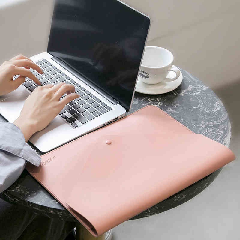 Portable Laptop Tablet Bag Business Office Ipad Waterproof Protective Case Women Men Briefcases Document Organizer Accessories