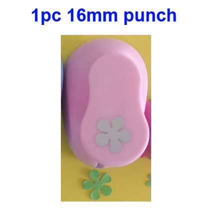 Perforadora de pétalos de espuma EVA para manualidades, cortador de papel con forma de flores, para manualidades y manualidades, DIY, para escuela, (3/8 ",5/8",1 ",2"): 1pc 16mm punch