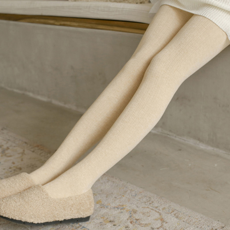 Herbst Winter Strumpfhosen Baumwolle Gestrickte Twist Strümpfe Bunte Frauen Warme Gestreiften Frauen Strumpfhosen Volle Fuß Strumpfhosen