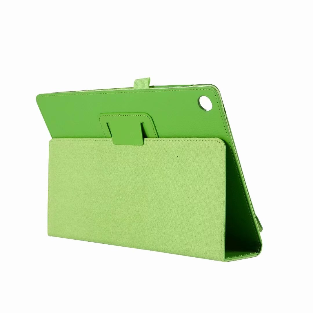 Für Lenovo Tab 4 8 TB-8504 Fall Flip Litchi PU Leder Abdeckung für Lenovo Tab4 8 TB-8504F TB-8504N 8504X Tablet Folio Fall: green