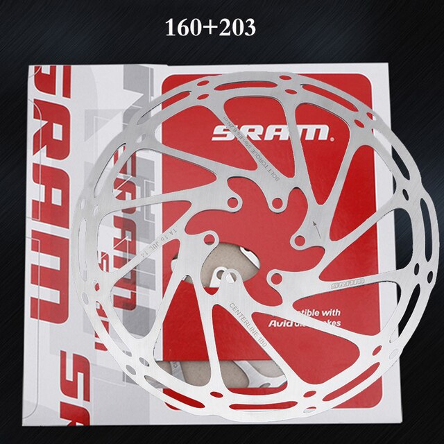 AVID HS1 Heat-Shedding Brake Rotor FITS SRAM AVID SRAM 6 BOLT 180MM 7
