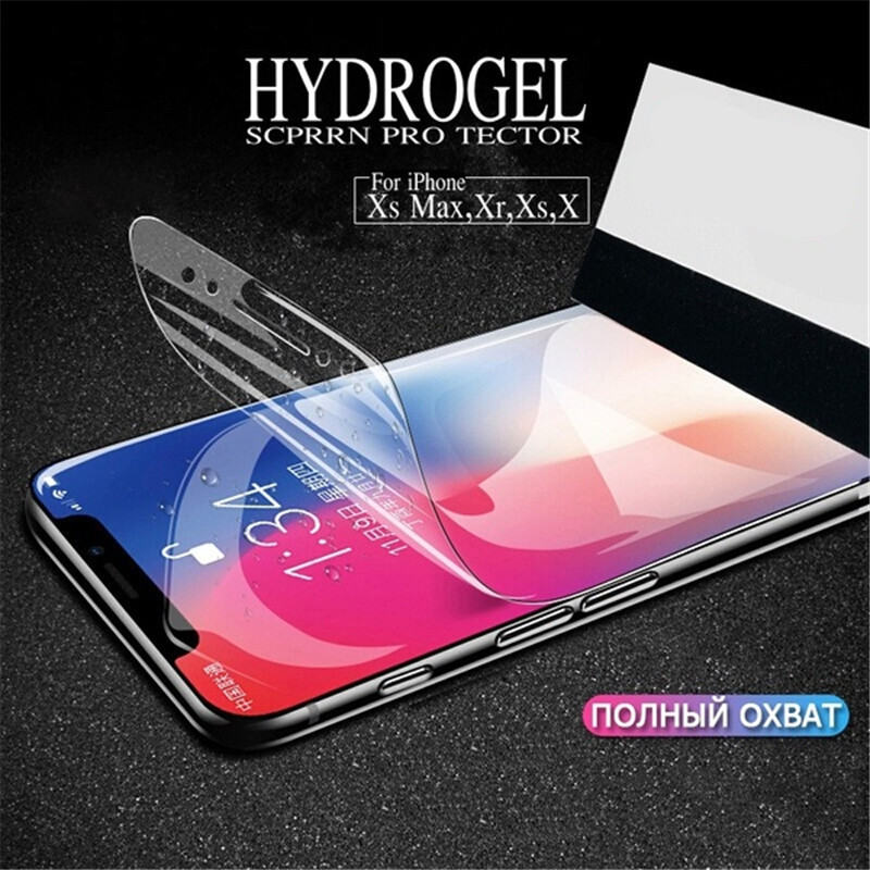Ultra Thin Soft Hydrogel Film for Apple IPhone 11 Pro Max XS XR X 8 7 6 6S Plus Protective Skin Screen Sticker Cover Accessories
