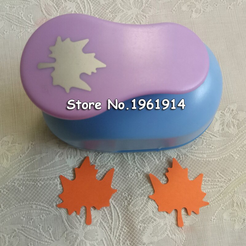 2 pulgadas (4,5 cm) de hoja de arce de golpe perforadoras para colección de recortes pry-920 de papel troqueladora para goma eva