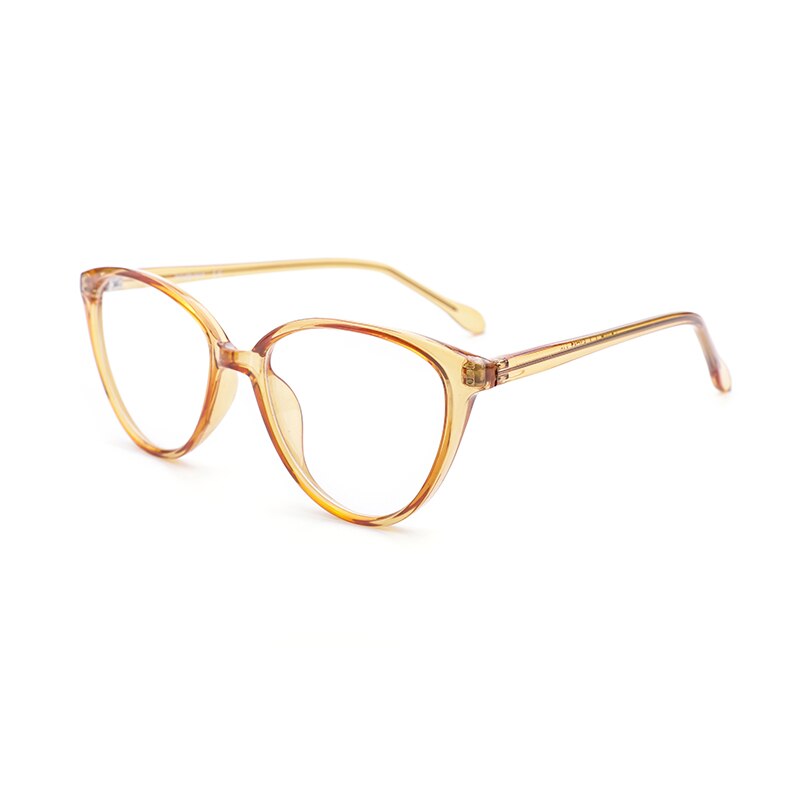 Cat Eye Glasses Frame Women Prescription Glasses Blue Light Glasses TR90 Optical Glasses Myopia Eyewear Computer glasses Women: C2