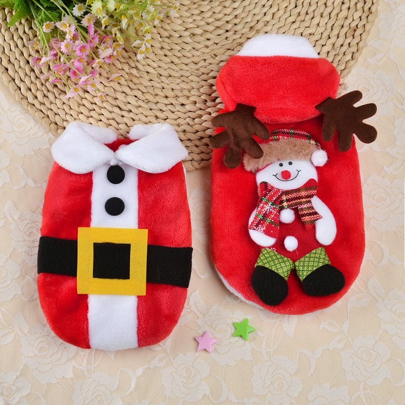 Yorkshire Terrier Vetement Chien Vetement Chat Ropa Para Yorkshire Christmas Dog Costume Dog Christmas Clothes Chihuahua Winter