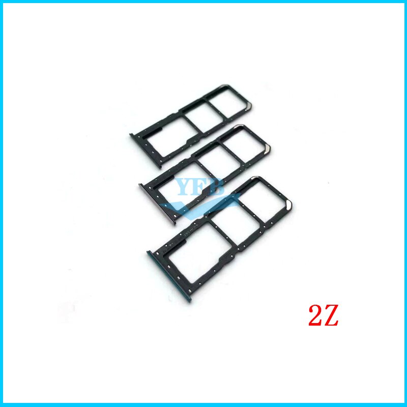 SIM Karte Tablett Slot-Halfter Adapter Für OPPO Reno 2 2Z lite Mikro SD Leser Karte Halfter Reparatur Ersatz Teile