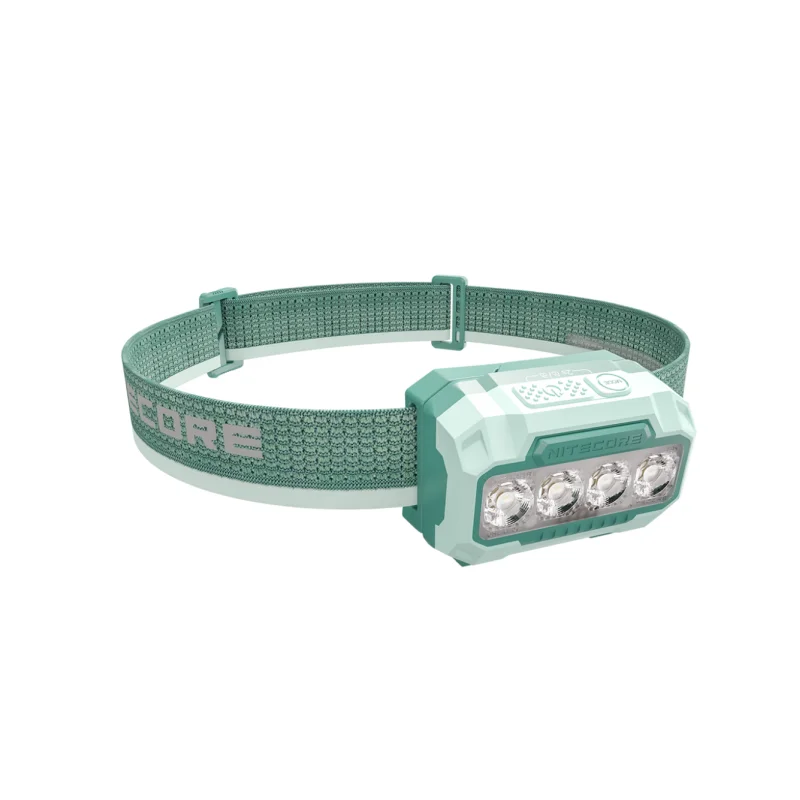 Nitecore  ha23 uhe campinghodelykt 600 lumen 3 fargetemperaturer inkludert 3* aaa-batterier lett vanntett hodelykt: Foranderlig