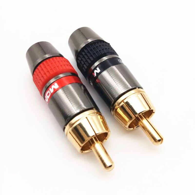 Monster Banana Plug 24K Gold Plated Pure Copper Speaker Adapter Speaker Plugs