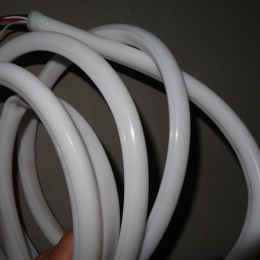 2.5m DC12V WS2811 led neon pixel light,RGB full color;30leds/m with 10pixels/m;waterproof