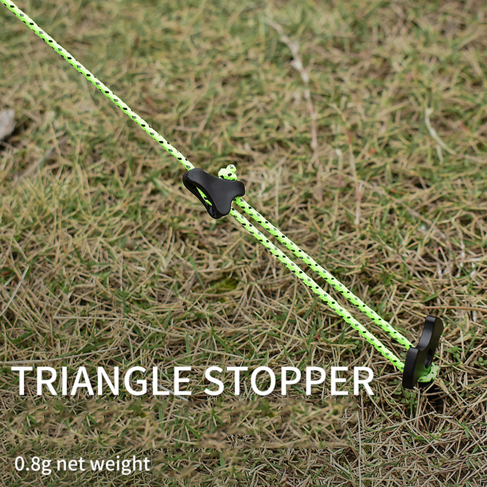 Camping Tent Rope Buckles Cord Tightener Tools Fastener Adjuster Non-Slip Rope Camping Portable Outdoor Elements