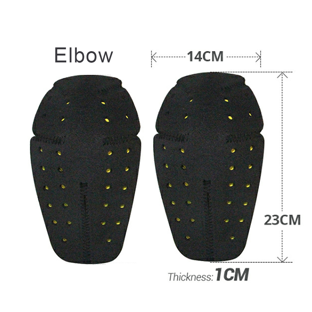 Protezioni per ginocchia per moto Giacca da moto Inserto in EVA Ginocchiere per moto Cavalletto Equipaggiamento protettivo per motocross Cuscinetti posteriori per moto: Champagne