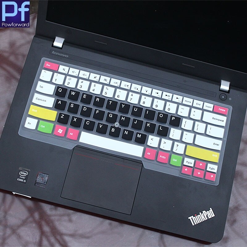 Dla Lenovo Thinkpad E14 2020 silikonowa klawiatura laptopa obudowa ochronna E 14: candyblack