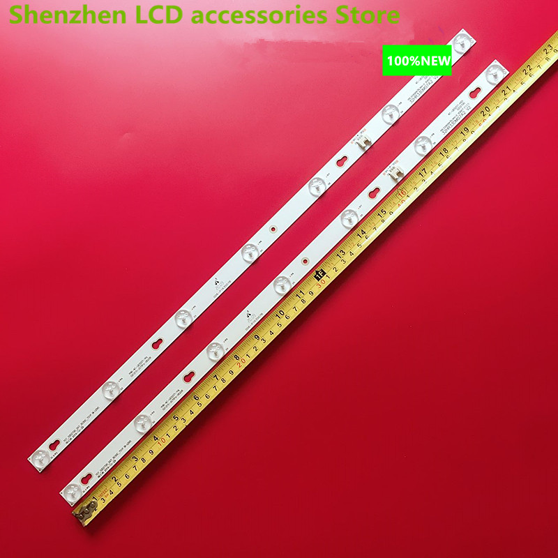 FOR TCL L32F3303B L32F1680B 3800A Light bar TOT-32D2700-2X7-3030C-7S1P 7LED 55CM 6V LED backlight strip
