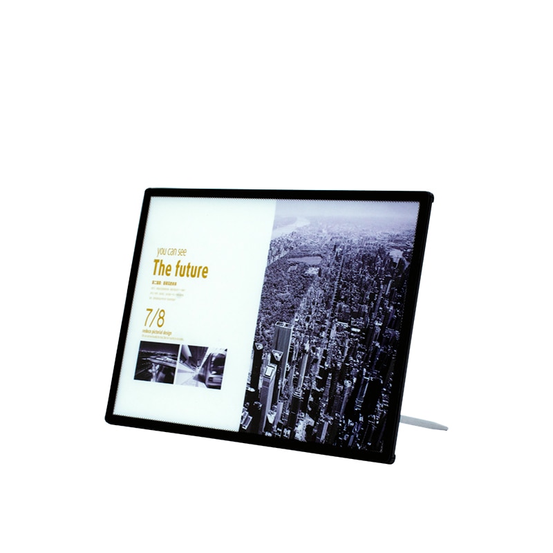 A3 led light box restaurant menu display standee light box