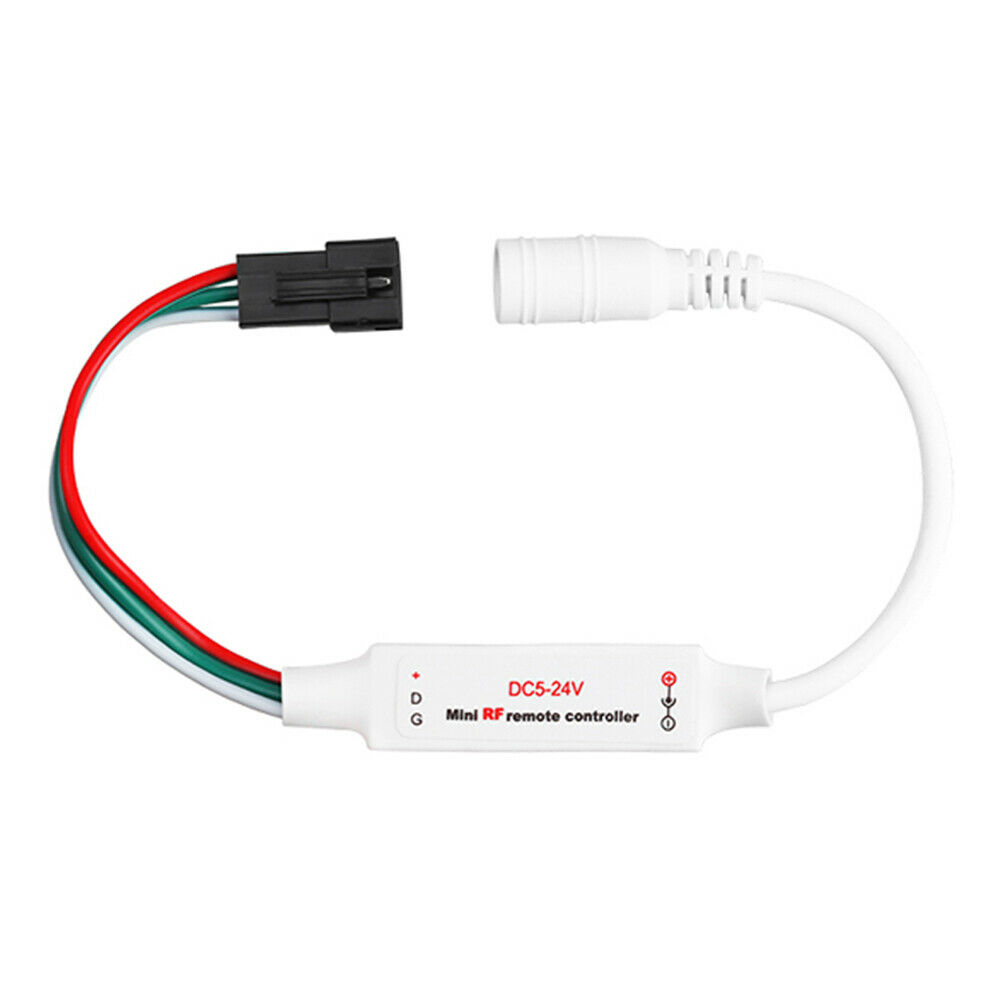 SP104E 17Key Led Rgb Draadloze Afstandsbediening Mini Rf Led Controller Voor WS2812 WS2811 Droom Kleur 5050 Led Light Strip Licht dc 5V-24V