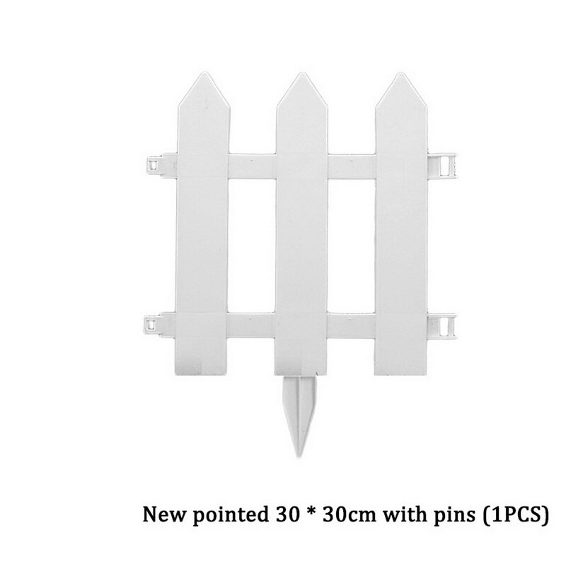 Mini Round Fence Garden Plastic Fence Indoor Outdoor Lawn Patio DIY Fence
