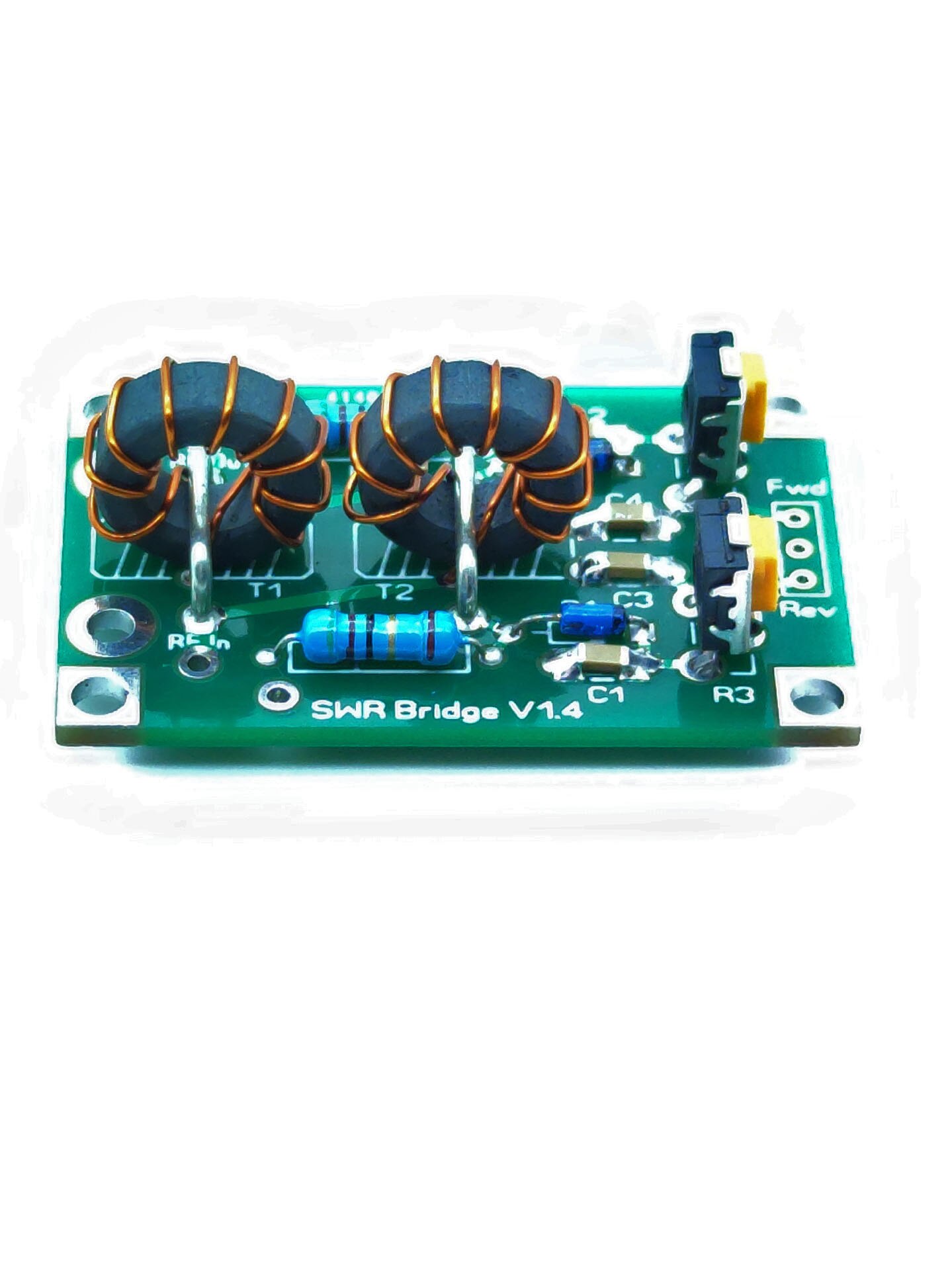 version 1.8M-30MHz 3.5-30MHz SWR bridge radio frequency SWR reflection bridge DIY kit for radio frequency network