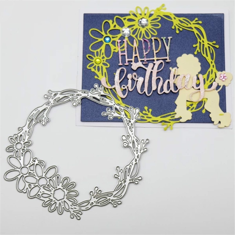 Kokorosa Steel Branches Leaf Metal Cutting Dies Craft Dies Scrapbooking Stencil Paper Card Decorative Craft Diecuts