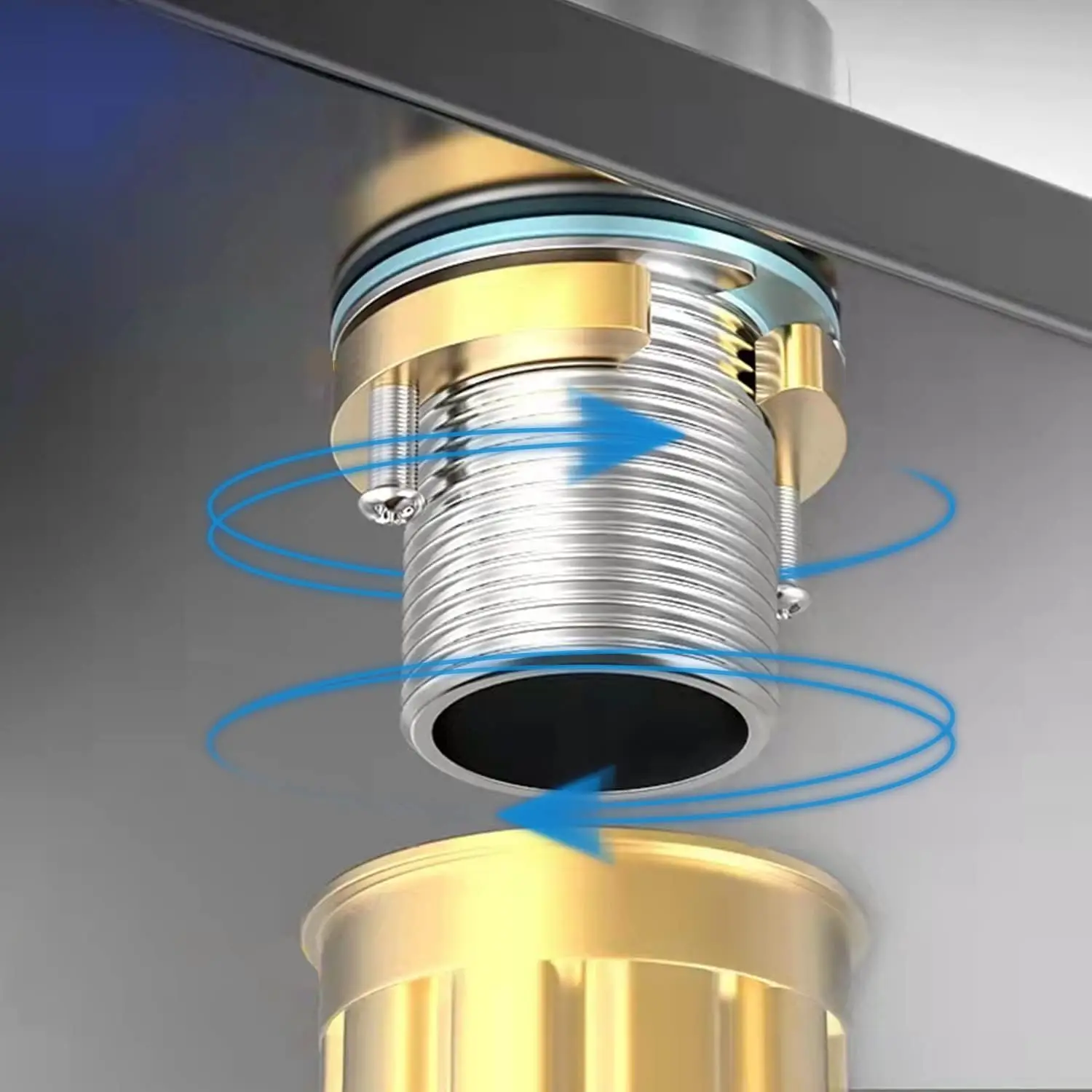 C-type kran anti-løs mutterhette kran kran festesett hjem kjøkken servant verktøy feste låsering skive deler