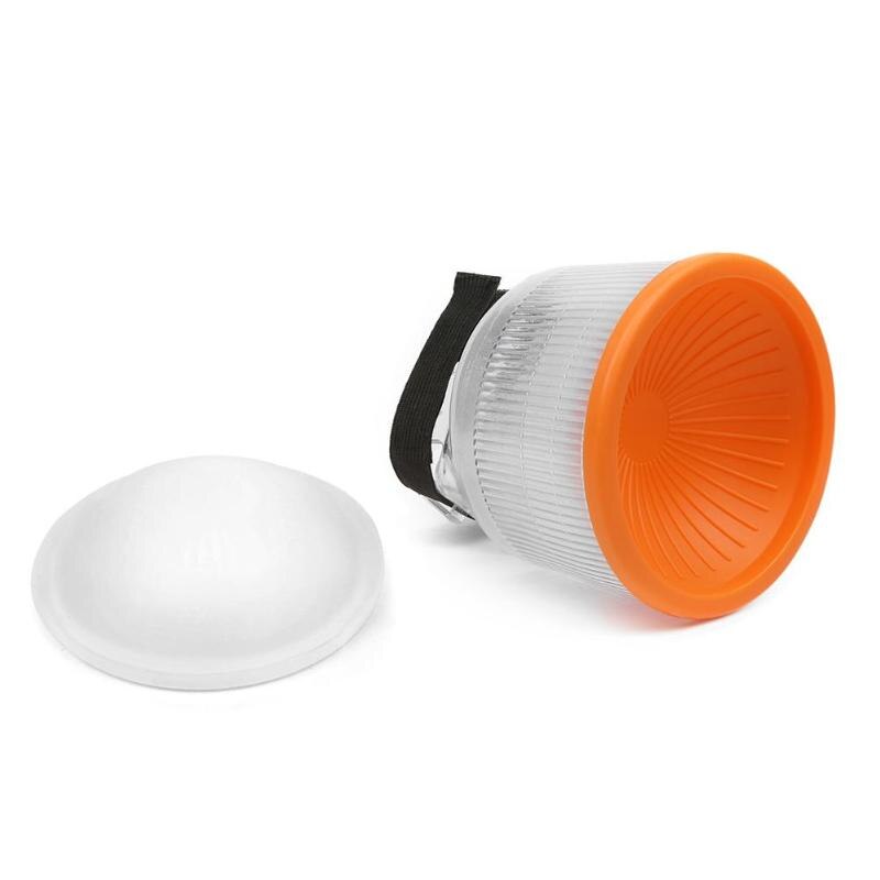 3pcs Lambency Flash Diffuser outdoor capture Adjustable White Orange Cloud Covers Set for nature photo Flash Speedlite Camera
