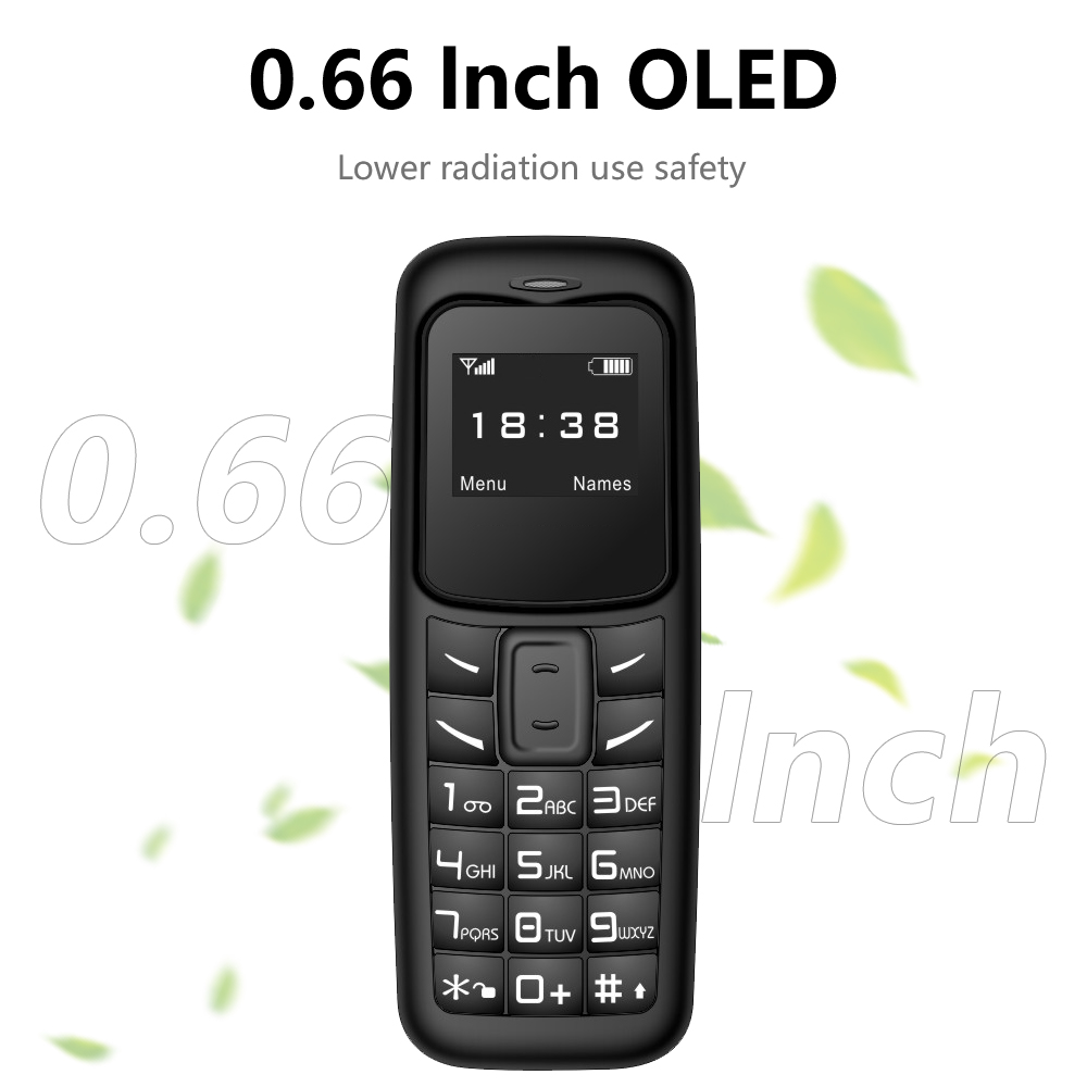 SERVO 2G kleine mobiele telefoon Bluetooth-kiezer Magic Voice Blacklist Lage straling Bluetooth-headset Mini mobiele telefoon Meertalig