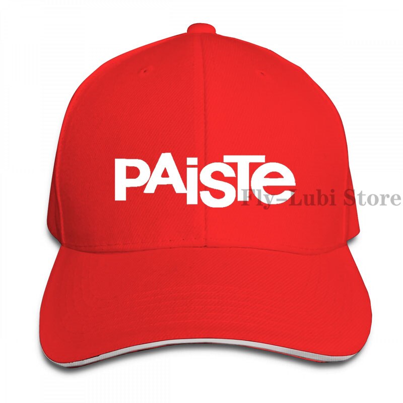 Paiste Trommel Logo Grafik Baseball cap männer frauen Trucker Hüte verstellbare kappe: 1-Red