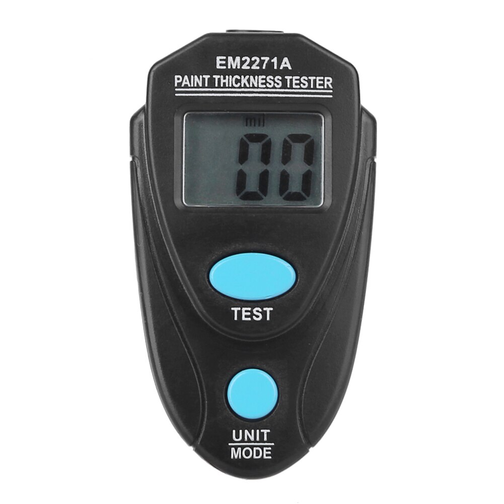 Mini Thickness Gauge Electronic Thickness Meter Paint Coating Thickness Tester Tool Car Paint Width Measuring: black