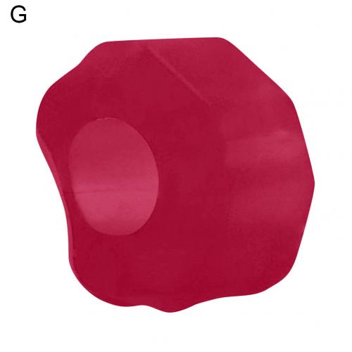 Siliconen Kaak Trainer Facial Spier Kauwen Vorm Apparaat Face-Lift Oefening Bal: Bourgondië