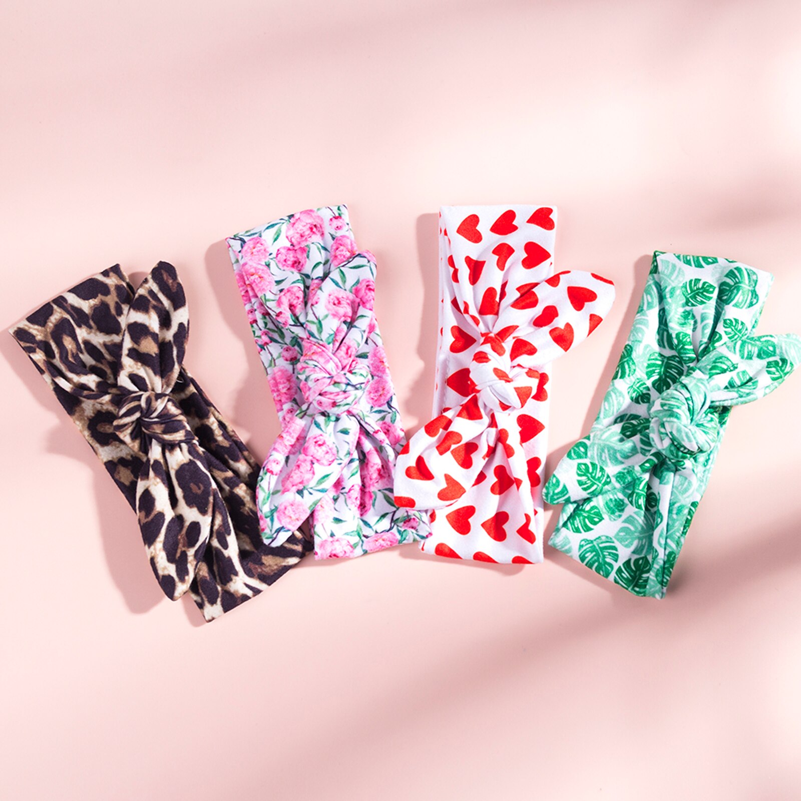 2 Stuks Haarband Vrouwelijke Verbreed Bloemenprint Hoofdband Headwrap Haaraccessoires Voor Volwassenen Kids