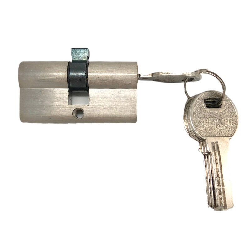 Dobbelt åben lås dørvindue sikkerhed 60 70 80 90mm nøgle tyverisikring dørlås: 90mm