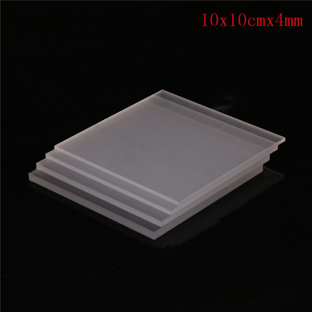 1pc 2-5mm thickness Clear Acrylic Perspex Sheet Cut Plastic Transparent Board Perspex Panel: A3