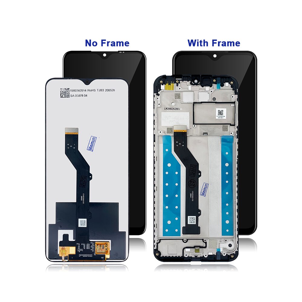 6.55 "Voor Nokia 5.3 Lcd Touch Screen Digitizer Vergadering Vervangend Voor Nokia 5.3 Ta-1227 Ta-1229 Ta-1223 Ta-1234