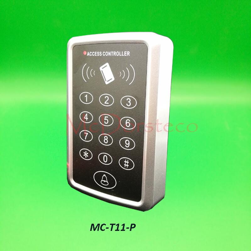 125khz Rfid Access Control Press Keypad RFID Door Access Control System Door Lock Controller Door Locker and Opener: NO Card