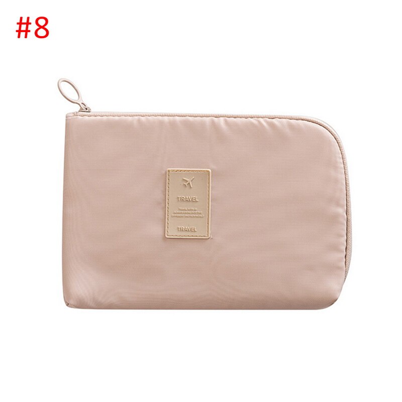 DIHOPE Reise Lagerung Tragbare Digitale Zubehör Gadget Geräte Organizer USB Kabel Ladegerät Fall Reise Kabel Veranstalter Tasche: 8