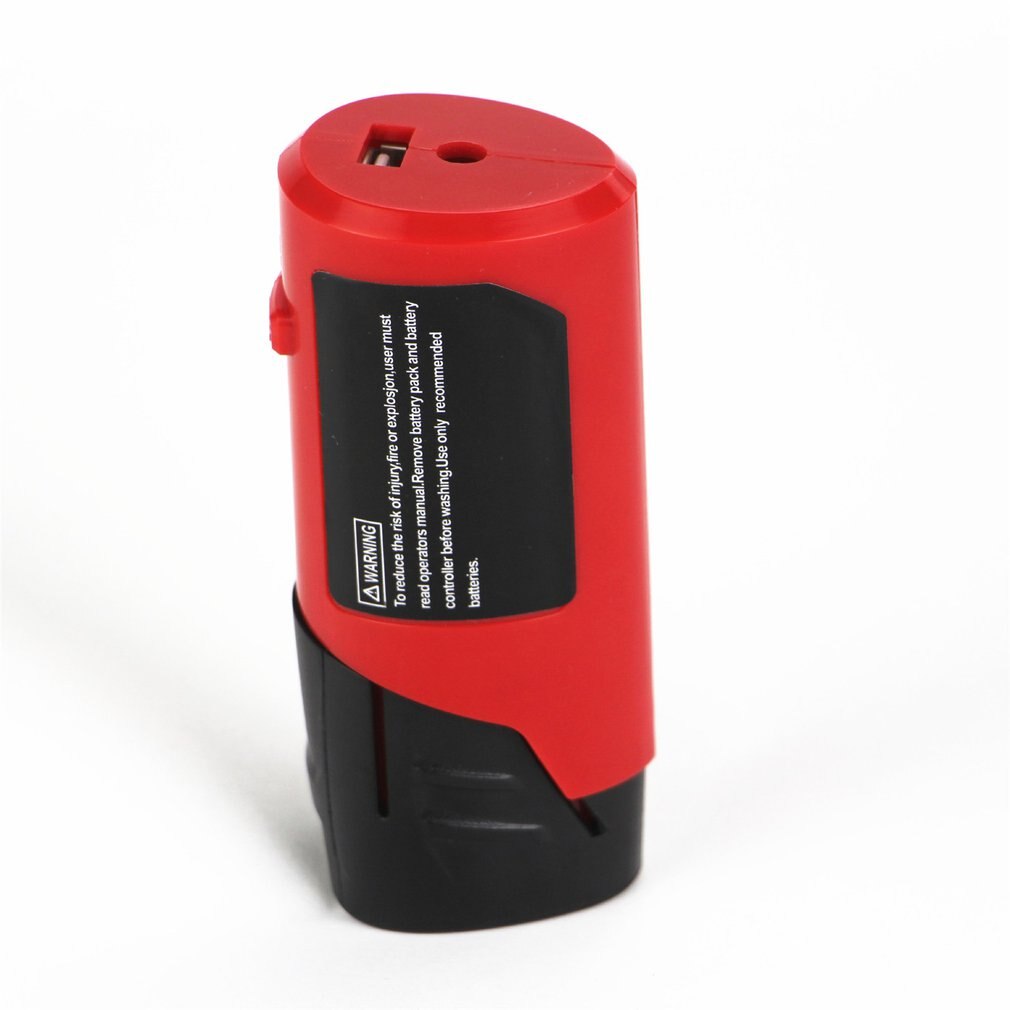 Usb-virtalähdelaturi laturin muunnin milwaukee  m12 49-24-2310 48-59-1201 8-12v -li-akulle