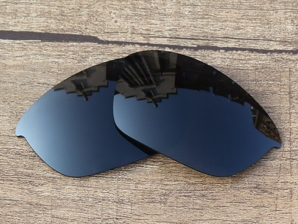 Vonxyz lentes de substituição para jaqueta oakley half jacket 2.0, lentes polarizadas para substituição, 20 + cores: Stealth Black