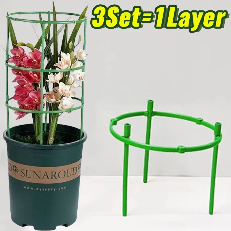 Podpórka robić pnączy, roślin kwiatowych, drążków, zielonych roślin, rama podtrzymująca, układ robić szklarni, półokrągła rura mocująca, robić użytku w pomieszczeniach zamkniętych.: Beżowy