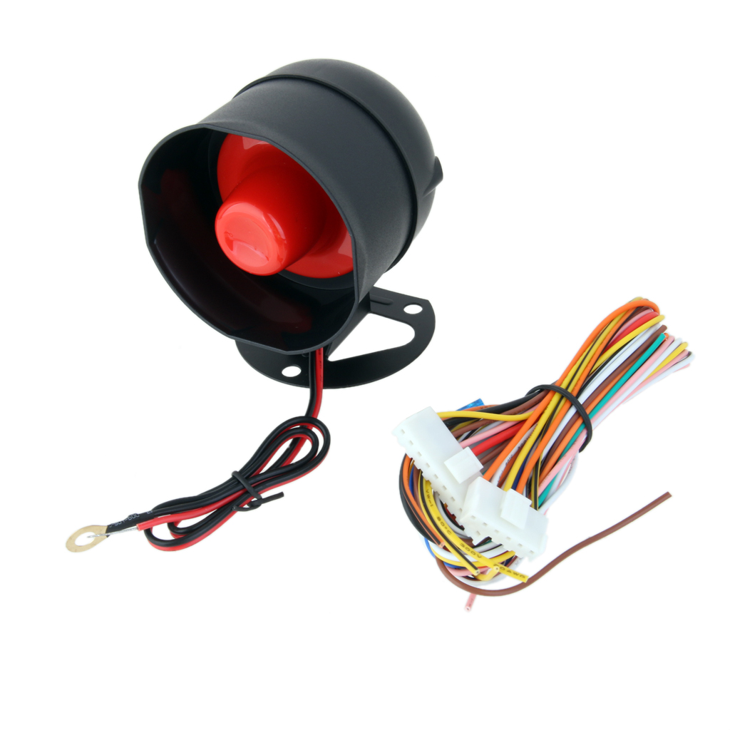 General Car Vehicle Alarm Protection Safety System Keyless Siren Replacement