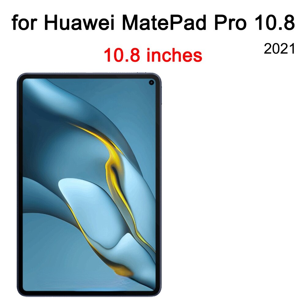 Tempered Glass Screen Protector For Huawei MatePad 10.4 10.8 Pro 11 2022 T 10s MediaPad T5 T3 10 T1 T8 8.0 10.1: Pro 10.8 2021