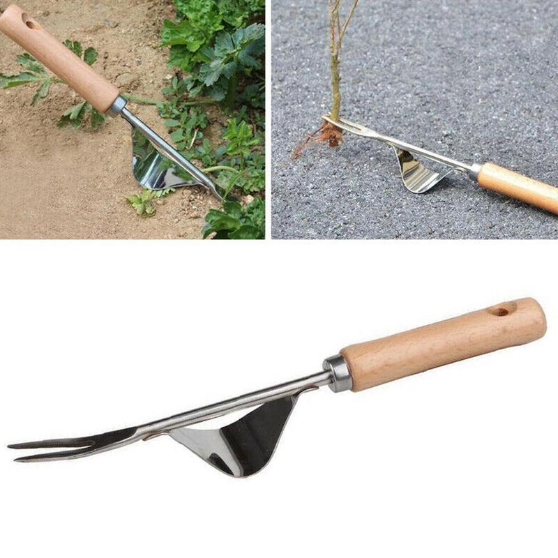 Gardening Tools Stainless Steel Root Remover Weeder Ripper Pulling Shovel Excavator Dedicated Root Remover Seedling