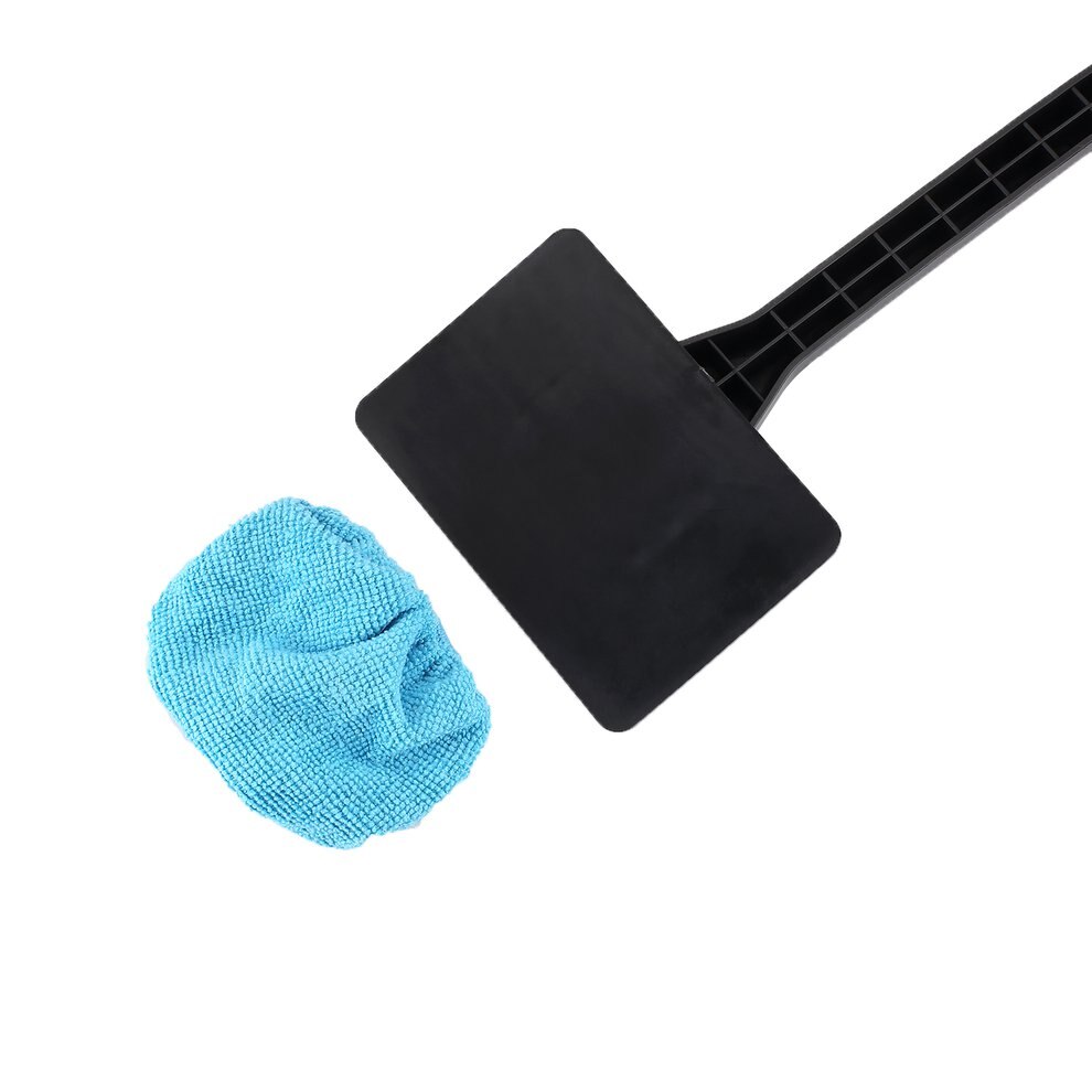 Draagbare Plastic Voorruit Cleaner -Microfiber Schoon Moeilijk Te Bereiken Windows Op Uw Auto Of Thuis