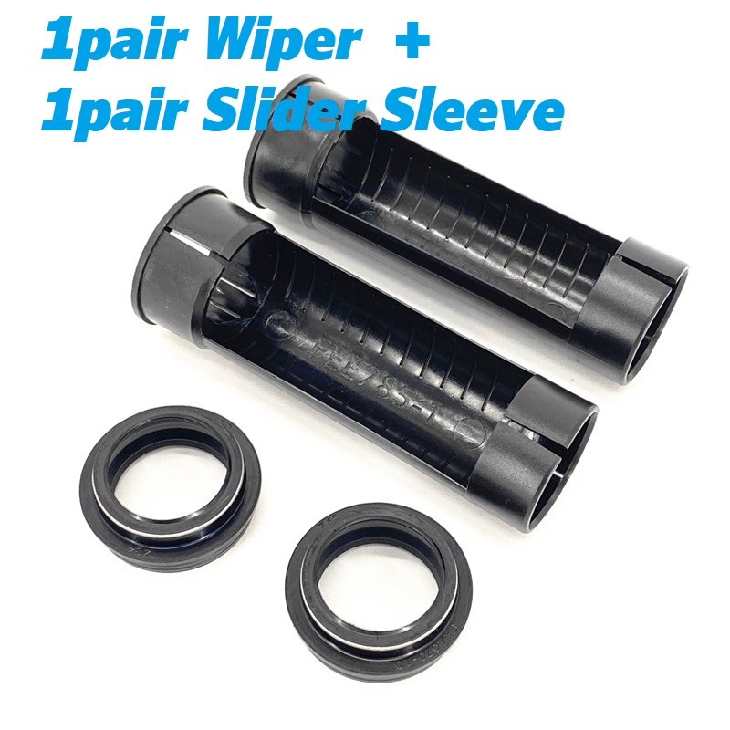 SR SUNTOUR XCM Vorderradgabel-Reparaturteile, 30 mm Stützwischer, Öldichtung, Staubdichtung, 30 mm Schiebehülse, Innenfutter, Führungsrohr: WHITE