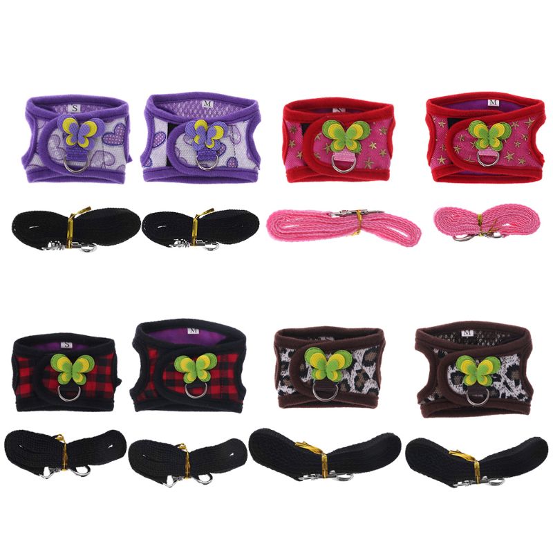 Chomika szelki regulowana smycz zestaw dla świnka morska szynszyla szczur fretka małe zwierzę akcesoria