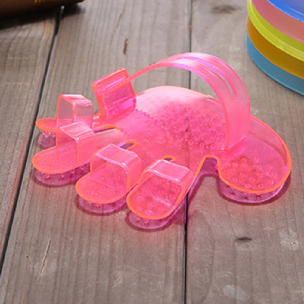 Pet Five Finger Bathing Massage Comb Cute Portable Dog Paw Massage Brush Multifunctional Beauty Comb
