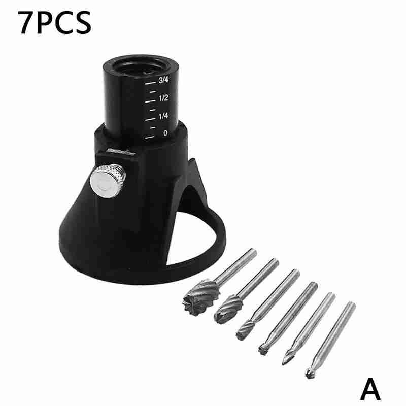 Speciale Frees Klepstandsteller Voor Elektrische Slijpen Accessoires Hoorn Cover Fixer Bestand Combinatie Set: A