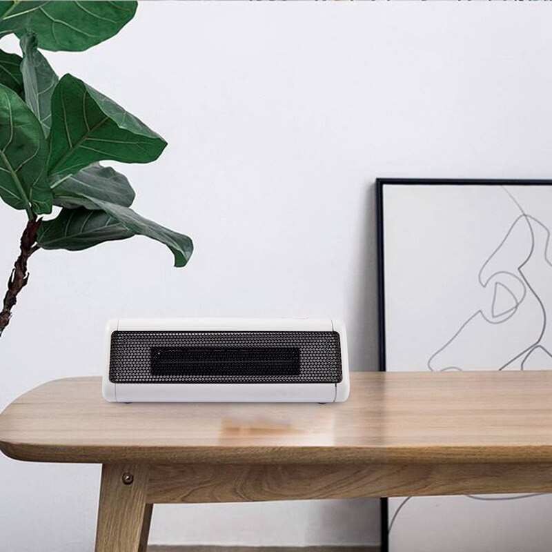 300W Portable blanc chauffage électrique Mini bureau chauffage maison bureau avec prise Standard européenne