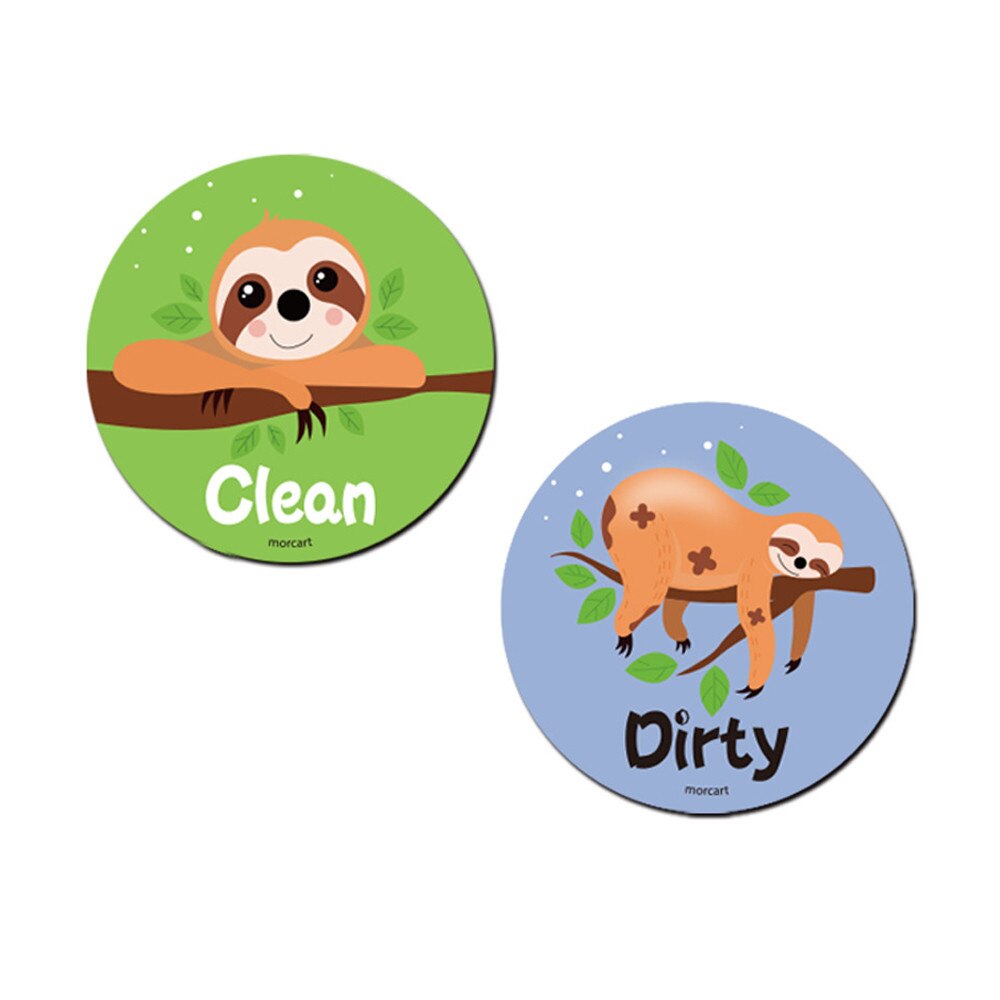 Dishwasher Indicator With Adhesive Magnetic Sheet Decorative Refrigerator Magnets Message Board Stickers Glowing: A